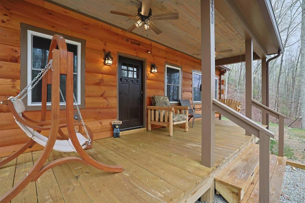 Rustic Modern Cabin With Hot Tub Near Rafting And Great Smokey Mountains Bryson City Dış mekan fotoğraf