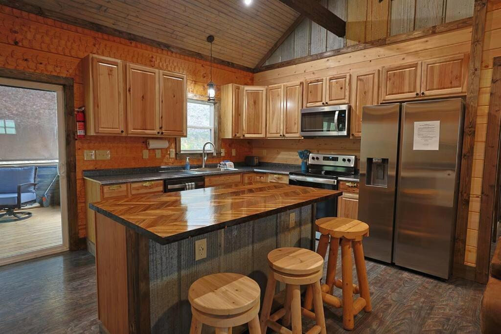 Rustic Modern Cabin With Hot Tub Near Rafting And Great Smokey Mountains Bryson City Dış mekan fotoğraf
