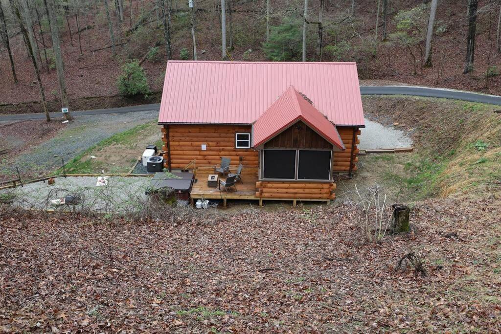 Rustic Modern Cabin With Hot Tub Near Rafting And Great Smokey Mountains Bryson City Dış mekan fotoğraf
